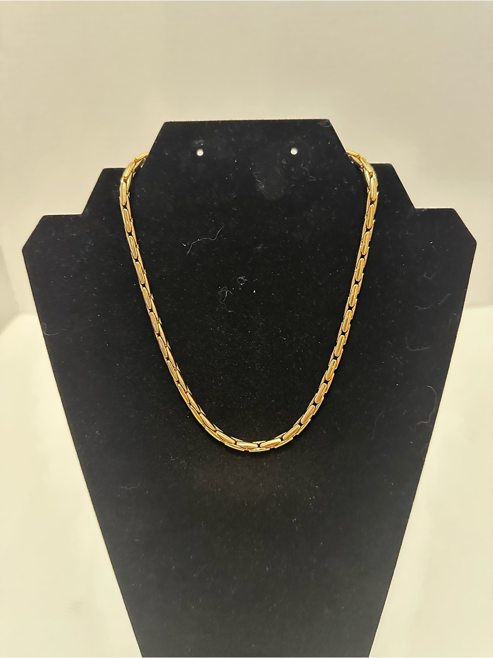 Ann Taylor Classic 14 carat gold plated snake chain Neckace